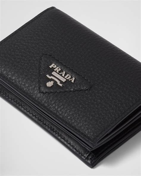 prada wallet leather peeling